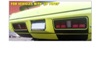 1971 Plymouth Road Runner - GTX - Bumper Pan Blackout Decal - Cutouts